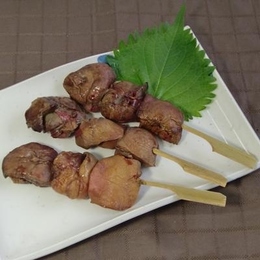 焼き鳥 国産鶏 肝串(素焼) 40g(44円)