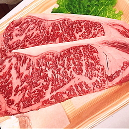 国産交雑牛サーロインステーキ　1kg(1枚約200gx5枚)　冷凍