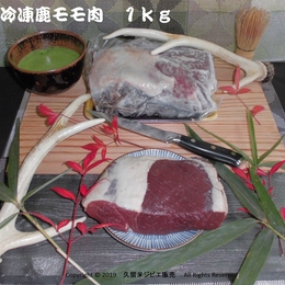 シカ(きゅうしゅうじか)冷凍モモブロック肉