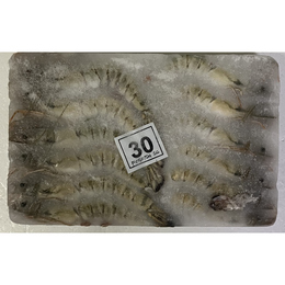 ブラックタイガー有頭1.3kg(30尾)BT