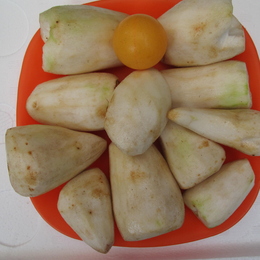 冷凍皮むき里芋 Lサイズ　カット済