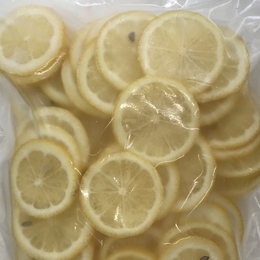 冷凍レモンスライス3mmカット(1袋70枚入り)