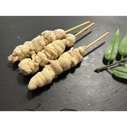 博多名物!スチームぐる巻き鶏皮串(やきとり)イベントにも◎64円/20g(本)