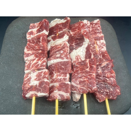 牛チャックアイロース串　80g   100本
