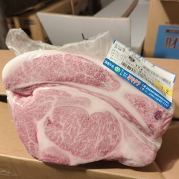 冷蔵 黒毛和牛リブロース 宮崎県産724左 7.2kg 単価¥6100/kg 