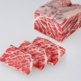 【送料込】メルティークフラップL　ブロック【カルビ・カイノミ】約8kg不定貫　牛脂注入加工肉