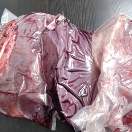 黒毛和牛未経産　レバー　分割　2キロ～3.5キロ　(冷凍)