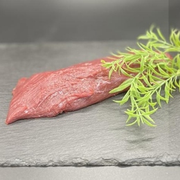 捕獲時ストレスを極限に抑えたネックショット【5つ星にも納品】鹿肉　背ロース　ジビエ　冷凍　1kg