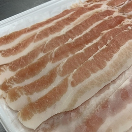 スペイン産豚バラスライス!!ご希望の厚さに対応いたします!!(おまとめ買いでもっとお得に!)