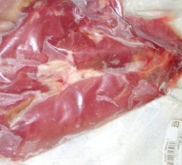 価格【キロ2,600円　税別】鹿肉もも　20kg(そと)