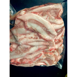 【1kgから出荷OK】【脂多め】国産豚トロスライス(7mm)1kg 